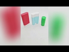 Advanced Quality 15g Plastic Deodorant Stick Container With Bottom Filling Support Customization