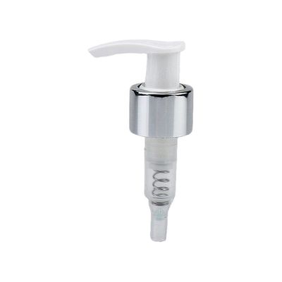 24/410 28/410 Aluminum Gold Cosmetic Pump Plastic Emulsion Dispenser for Hand Wash Bottle Refillable Lotion Pump for Body Wash