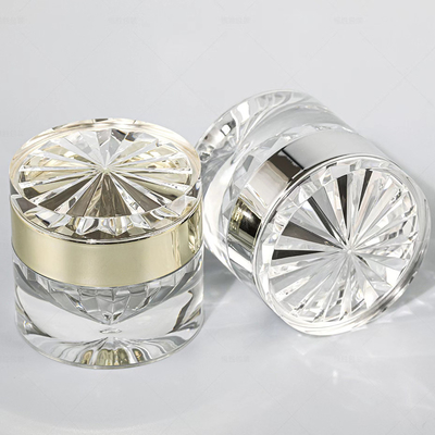 Acrylic Airless Jar Bottle 30G 50G 30ML 50ML 100ML For Cosmetic Lotion With Aluminum Lotion Pump Or Mist Sprayer