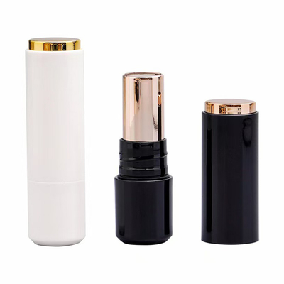 Customized Colors Accepted Empty Lipstick Tube 3.5g With Seal Ring Plastic Material