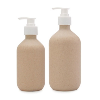Eco-friendly 120ml Wheat Straw Plastic 120ml Bottle Used For Shampoo