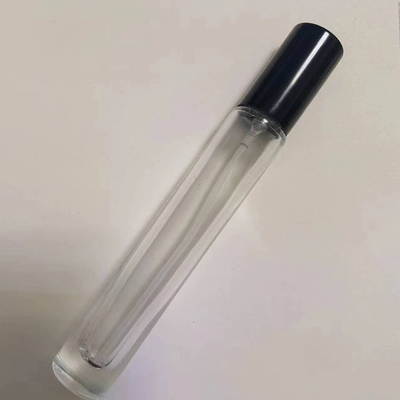 Customized 10ml Glass Round Perfume Spray Bottle With Sprayer and Over Cap