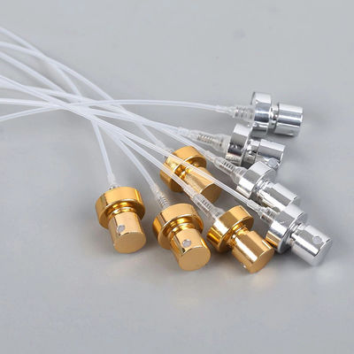 13mm 15mm 18mm 20mm Aluminum Gold Silver Shiny Fine Mist Sprayer Perfume Spray Pump for Premium Bottles