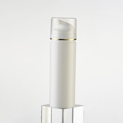 Customized Plastic PP Airless Bottle with Square Design for Superior Preservation and 100% Product Evacuation