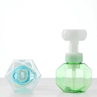 42mm 43mm PP Flower-Shaped Foam Dispenser Pump for Cosmetic Bottles
