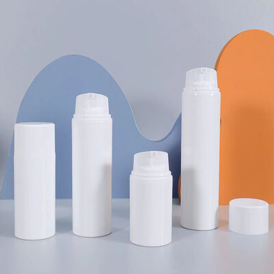 30ml 50ml 80ml 100ml 120ml 150ml Crimp Type PP Plastic Leak-proof Airless Pump Bottle for Skincare Products