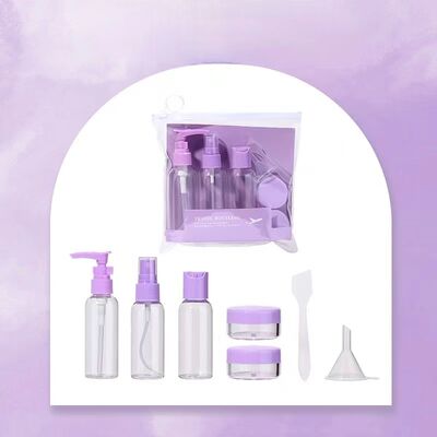 50ml PET Lotion Pump Bottle – Portable Travel Size, Leakproof Skincare Container, Custom Color Available