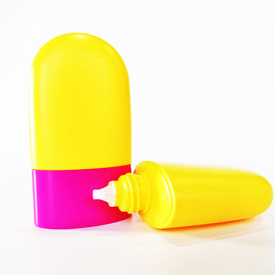 50ml Screw Cap Sunscreen Bottle with Leak Proof Design and Customizable Options for Cosmetic Use