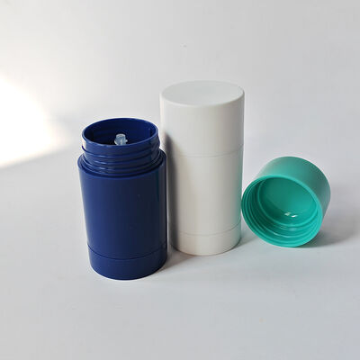 PP Material Empty Deodorant Stick with Bottom Filling Design and Travel-Friendly TSA Approved Size
