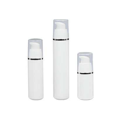 Wholesale 15ml 30ml 50ml Airless Pump Bottles for Skincare with OEM ODM Customization in Food Grade PP