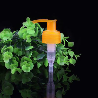 Bright Orange Built-in Lotion Pump Eye-Catching Dispenser Pump for Shampoo and Body Wash Bottles