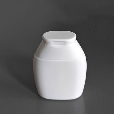 Flip Top Cap Design 40ml 60ml HDPE Cosmetic Bottle with Customizable Shapes for Shampoo and Skincare