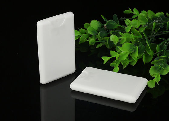 20ml Perfume Pump Sprayer Plastic , Beautiful Color Credit Card Spray Bottle