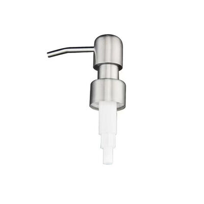 Durable 28mm Stainless Steel External Spring Lotion Dispenser Pump for Cosmetic Bottles