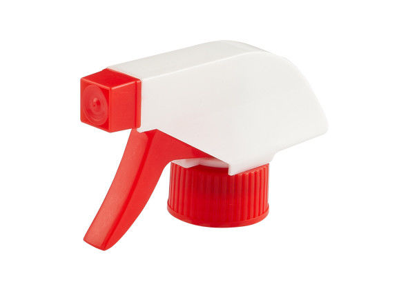 Red White All Plastic Pump Sprayer 28/400 For Glass Cleaning / Pet Care