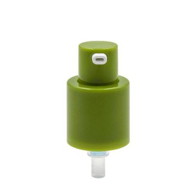 24/28mm Non Spill Cream Pump with Full Protective Cap for Cosmetic Bottles