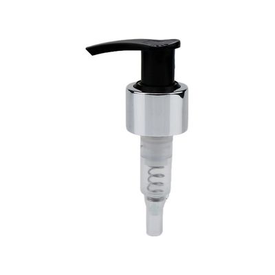24/410 28/410 Aluminum Gold Cosmetic Pump Plastic Emulsion Dispenser for Hand Wash Bottle Refillable Lotion Pump for Body Wash