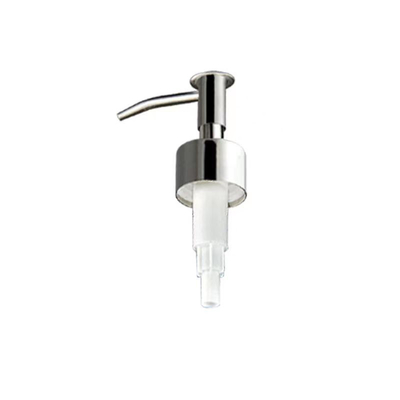 Round ABS Cosmetic Pumps For Skin Care Shampoo Shower Gel