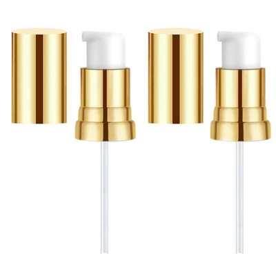 End Skin Care Products Metal Powder Pump with Transparent Full Cap Protecter and Spray Kind