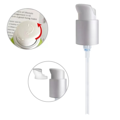 Plastic Liquid Foundation Pump For Skin Care Cosmetics Packaging