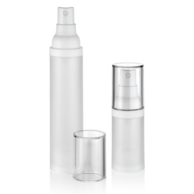 High-Ended 50ml Transparent Airless Bottle For Cream Liquid Personal Care