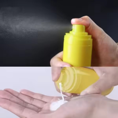 Delicate Design 50ml Upside Down Airless Bottle For Skincare Cosmetic
