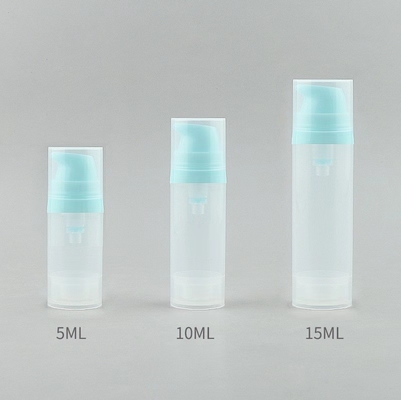 Modern 10ml Recyclable Plastic Airless Dispenser Pump Bottle For Skincare