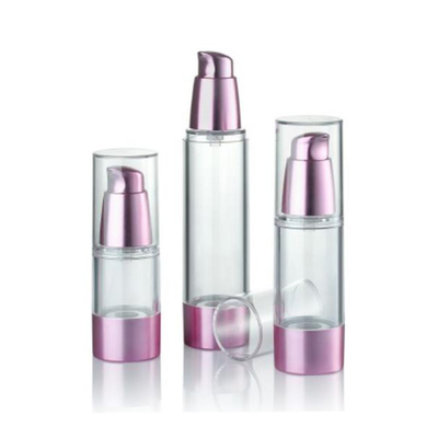 Refillable 50ml Airless Bottle With Different Pumps For Skincare