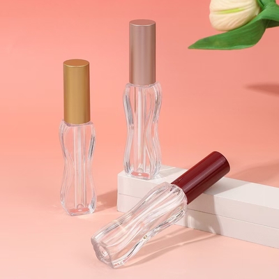 Screen Printing Logo 5ml Waist-length Plastic Lip Glaze Tube for All Skin Types