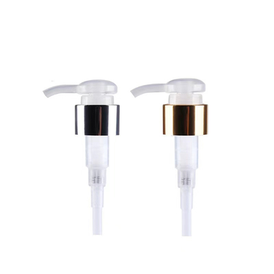 28/410 Aluminum Lotion Dispenser Pump For Bottle In Personal Care Industry