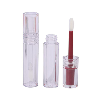 PETG/ABS Material Structure Lipgloss Tube with Colored Lining and 4.5ml Capacity