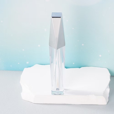 4.5ml Custom Color Lip Glaze Tube with Flocked Wand Applicator Irregular Shape