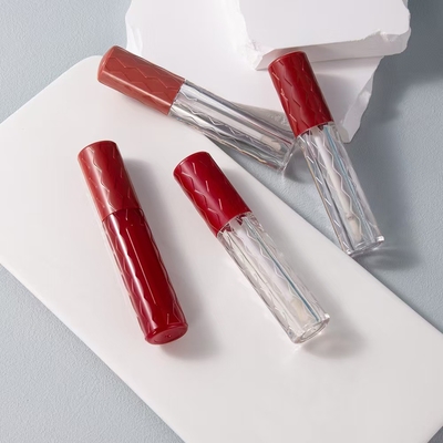 Plastic Lip Glaze Tube Bottle Suitable for All Skin Types in Multiple Colors