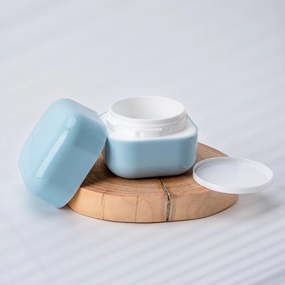 Octagon 30g Macaron Color Cream Jar For Portable Carry Skincare