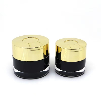 15ml 30ml 50ml Capacity Round Cream Jar With Spoon and Custom Design