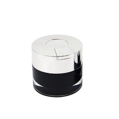 15ml 30ml 50ml Capacity Round Cream Jar With Spoon and Custom Design