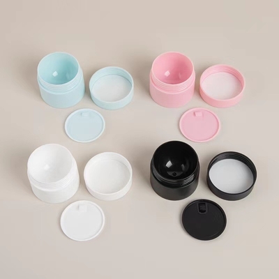 High-Ended Plastic Cream Jar 50g With Multiple Colors For Skincare