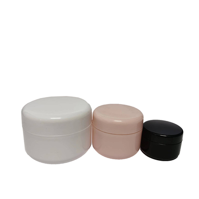 Various Colors 50g Plastic Cream Jar For Skincare Personal Care