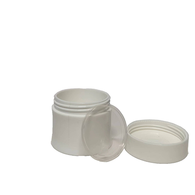Oval Plastic Cream Jar 50g With Inner Wall For Skincare Cosmetic