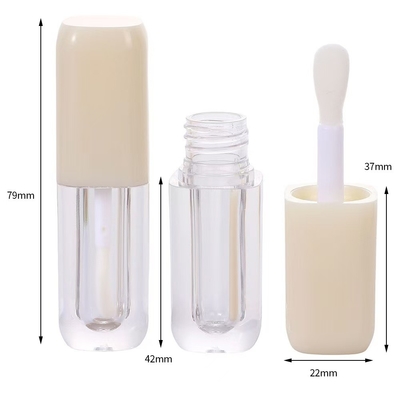 Square-shaped Lip Glaze Tube Compact And Eye-Catching
