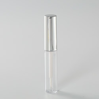 Aluminum head cap PETG bottle for lip glaze tube repair liquid can be customized with logo