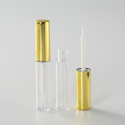 Aluminum head cap PETG bottle for lip glaze tube repair liquid can be customized with logo