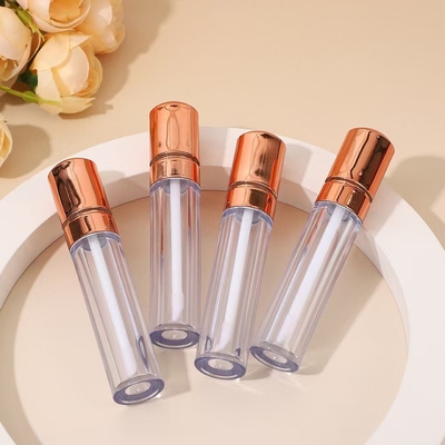 Rose Gold Head Cap Plastic Lip Glaze Tube Style High-End 4.5ml