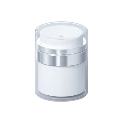 15G 30G 50G 100G Plastic Airless Jar With Vacuum Pump Customized Colors For End Packaging