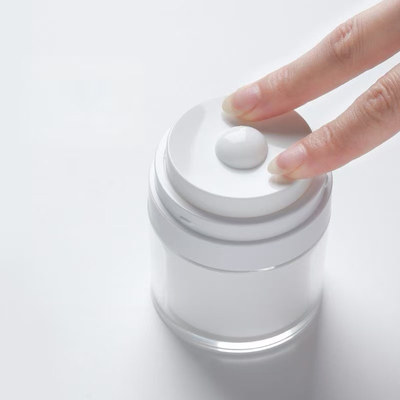 15G 30G 50G 100G Plastic Airless Jar With Vacuum Pump Customized Colors For End Packaging