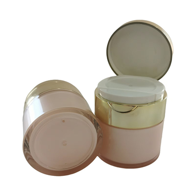 Exquisite Appearance 50ml Acrylic Cream Airless Jar For Skincare