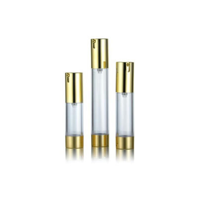 15ml 30ml 50ml Leakproof Controlled Dispensing Snap Lock Airless Pump Bottle for Cosmetics