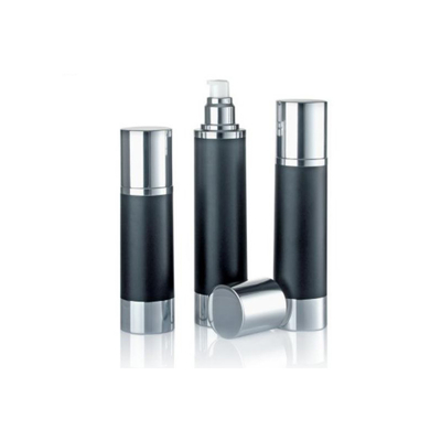 Personal Care Industrial 30ml Plastic Airless Pump Bottle with PP/AS/MS