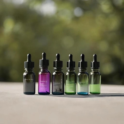 Customized Empty 10ML 30ML 50ML 100ML 500ML Essential Glass Bottle