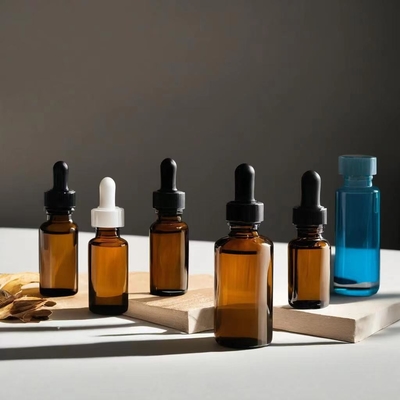 Empty Packaging Essential Oil Bottle With Dropper Accept Customized Colors And Logo Printing